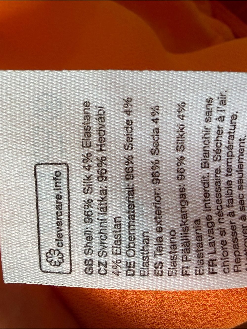 & OTHER STORIES x REJINA PYO Mulberry Silk Halter Midi Dress Orange Size 4 - Picture 10 of 10